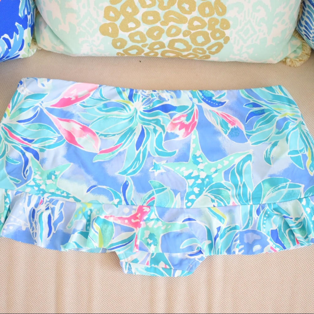 Lilly Pulitzer Celestial Seas Skirt Bottom NWT